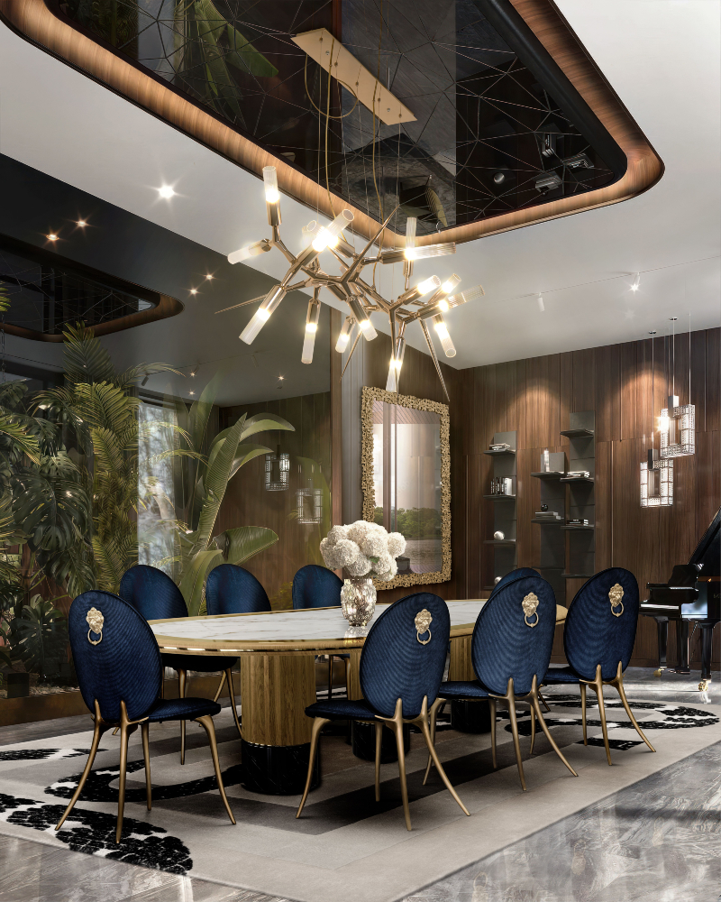 Perfect Blend of Style and Function In This Contemporary Dining Room